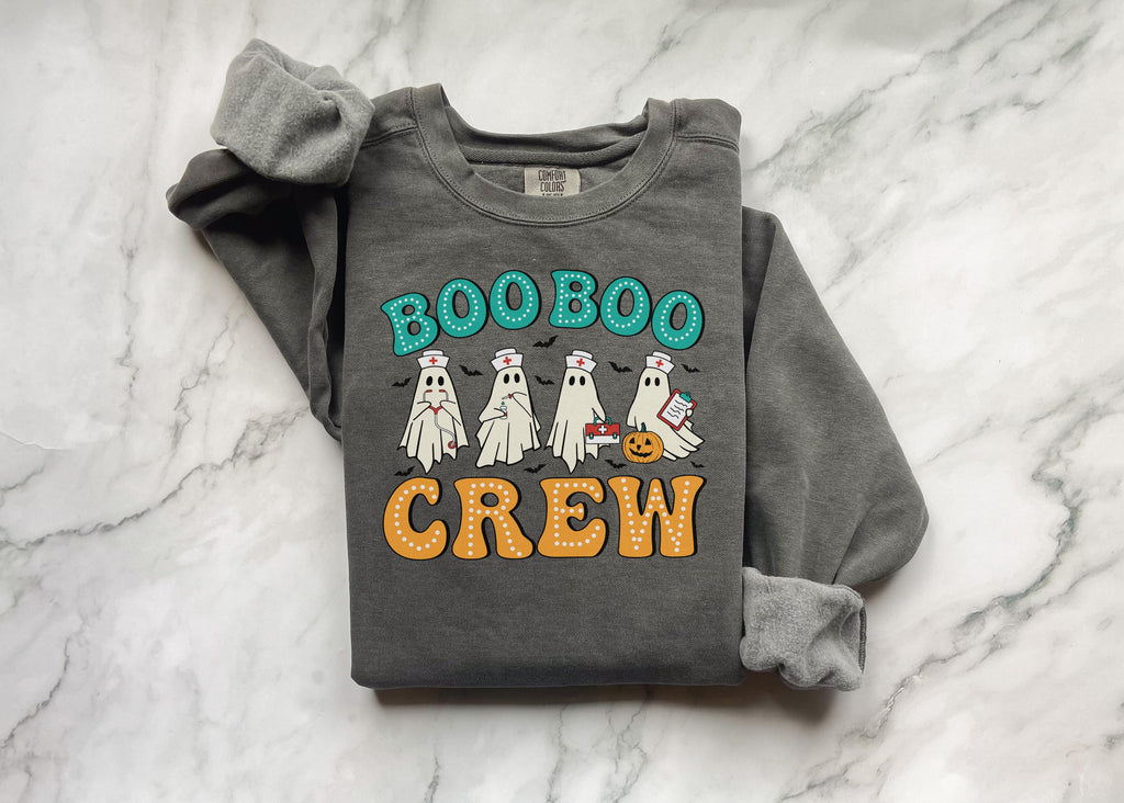 Boo Boo Crew Nurse Shirt For Halloween Season, Cute Scary desgin, Gift Idea for Nurse & healthcare crew
