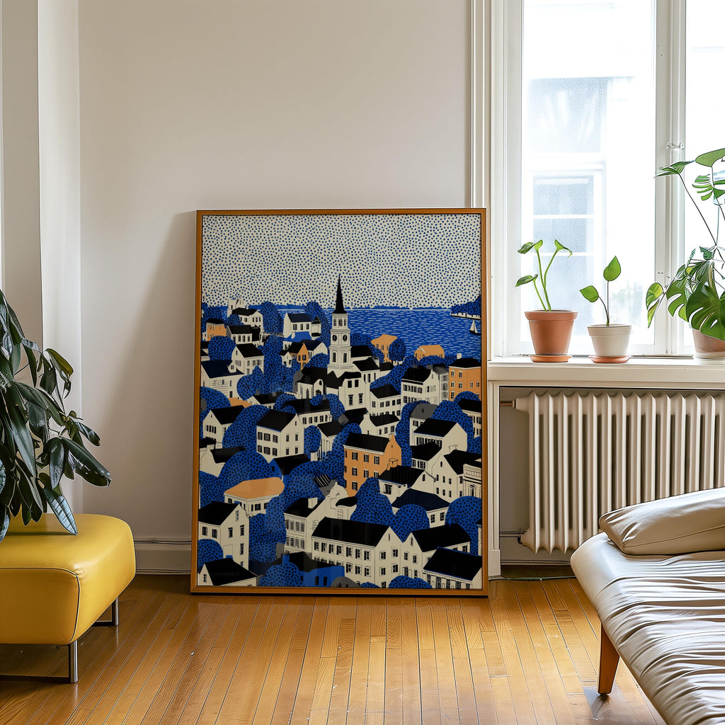Charleston Print South Carolina, Pop Art Modern Wall Art Poster Travel gift