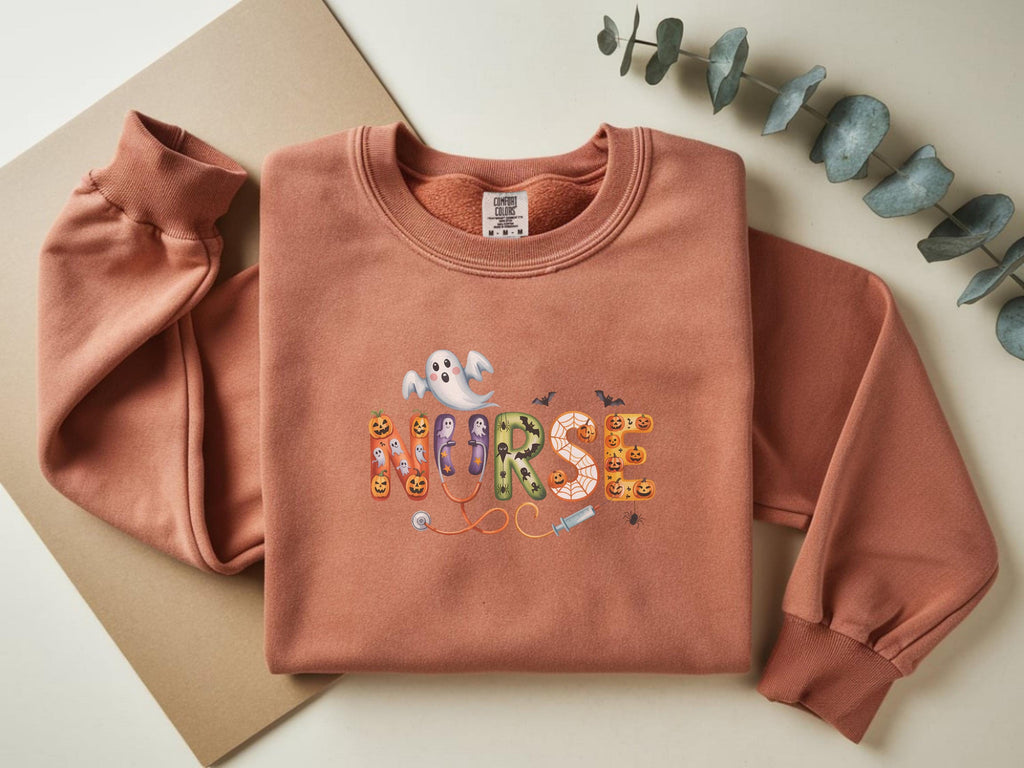 Stylish Nurse Halloween Shirt Boo Boo Crew Shirt, Halloween Shirt for Nurses, Nurse Halloween Sweater, Cute Nurse Tee Gift for nurse, Cute g
