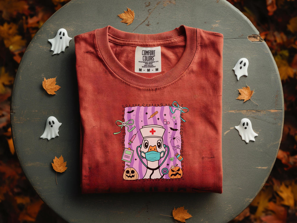 Silly Goose Nurse Halloween Shirt, Halloween Sweatshift gift for Nurse & Healthcare Crew, Spooky Season top