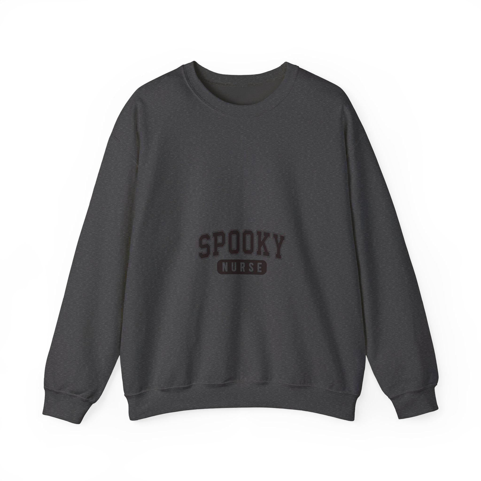 Spooky Nurse Halloween Sweatshirt, Halloween Gift for Nurse Sweater, Nurse Spooky , Nurse Halloween Boo Boo Crew