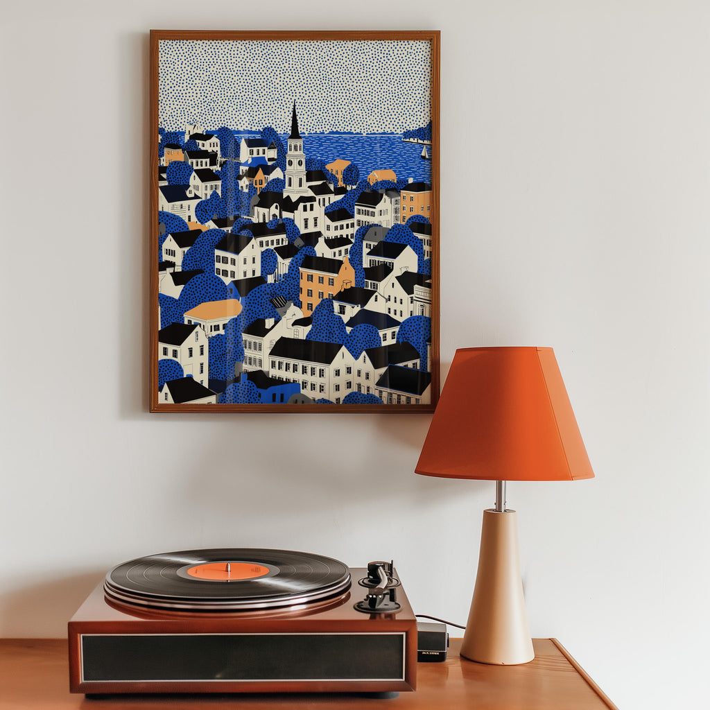 Charleston Print South Carolina, Pop Art Modern Wall Art Poster Travel gift