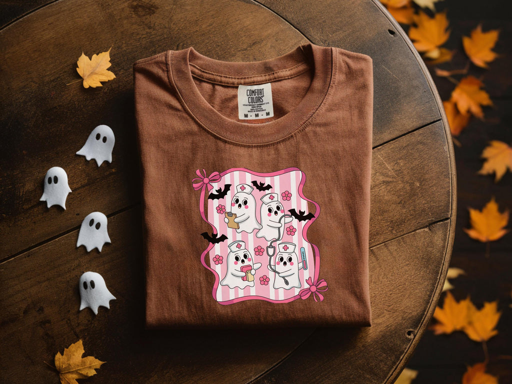Cute Halloween Nurse Sweatshirt Boo Boo Crew, Gift for Nurse, Medical Professional, Spooky Ghost Nurse, Halloween Hoodie, Nurse Costume Gift