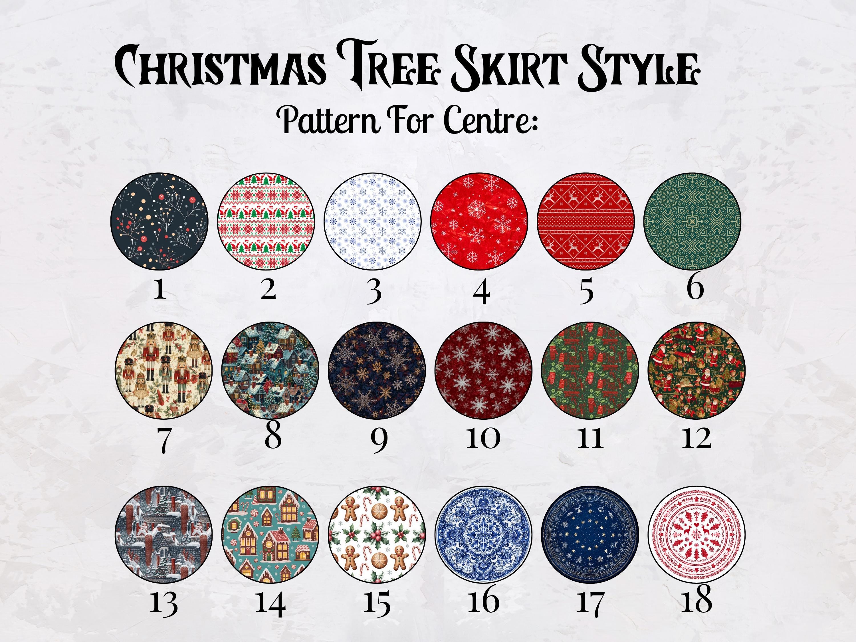 Custom Christmas Tree Skirt Photo Collage, Personalized Holiday Decor, Family Keepsake, Festive Home Decor