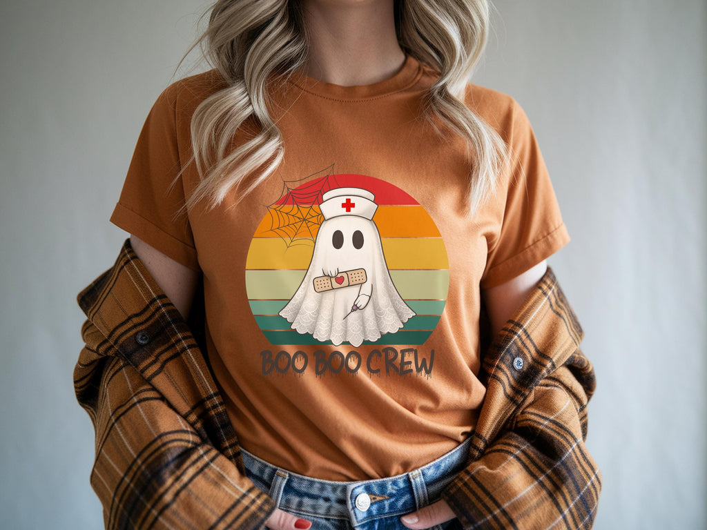 Halloween Nurse Sweatshirt: Boo Boo Crew, Spooky Season Shirt