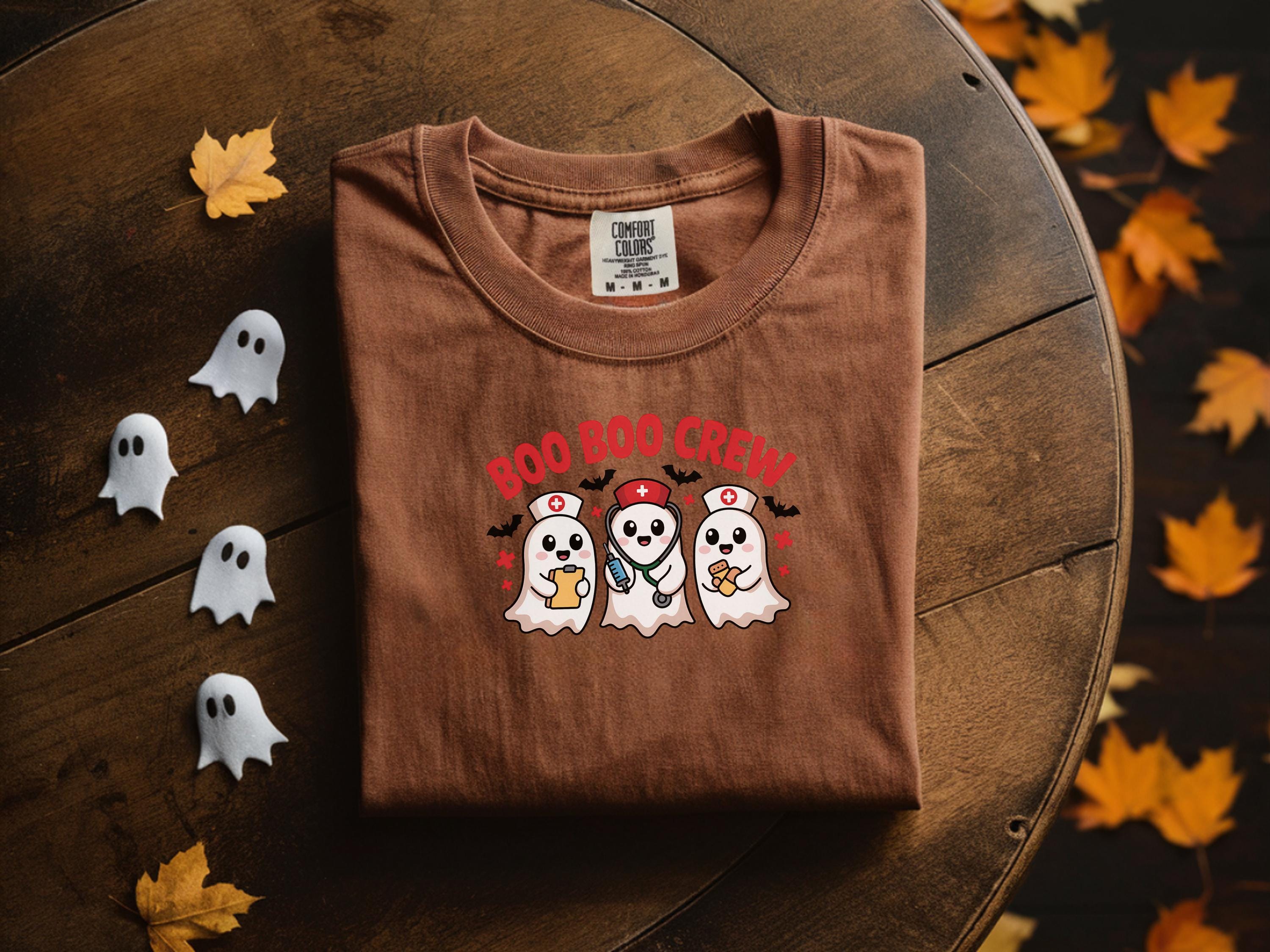 Boo Boo Crew Nurse Halloween Sweatshirt: Spooky Season Medical Shirt