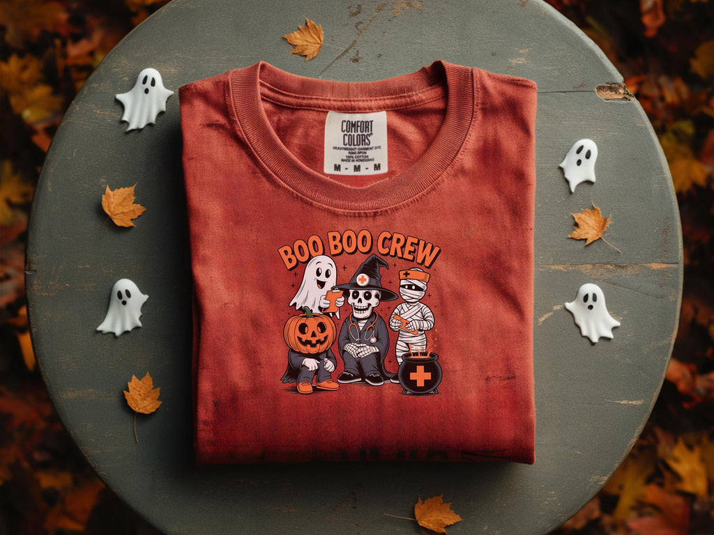 Boo Boo Crew Halloween Sweatshirt: Spooky Nurse Gift