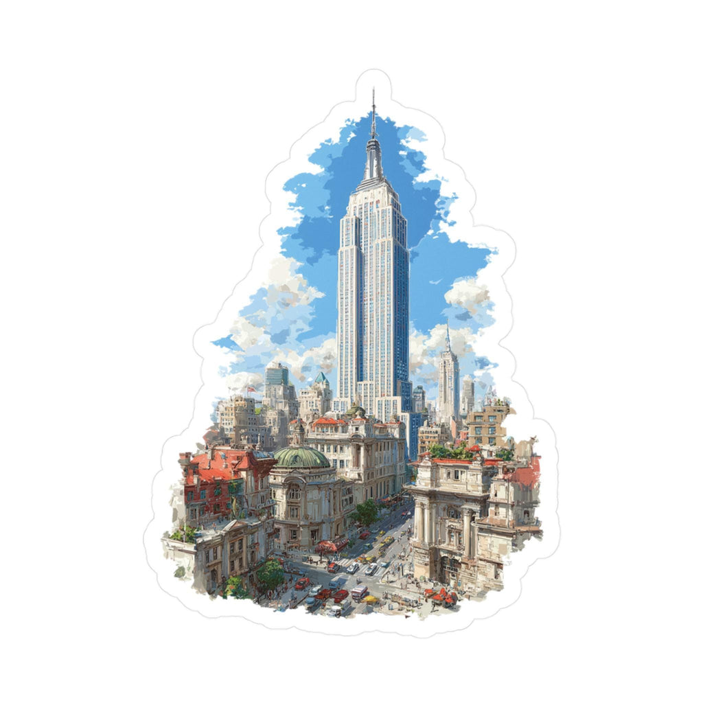 Empire State Building Sticker: New York City Vinyl Decal