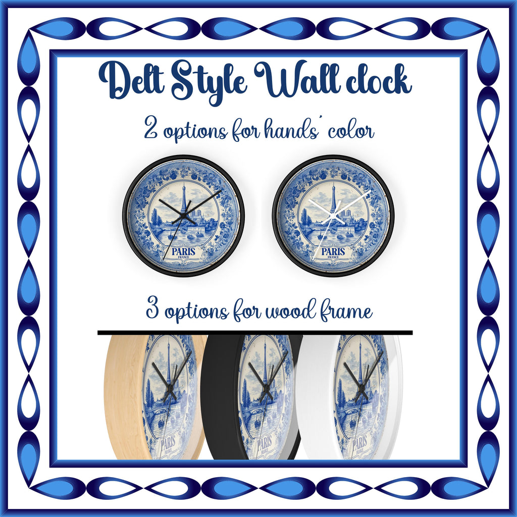Tokyo Japan Wall Clock Vintage Van Gogh Starry Night Japanese Home Gift