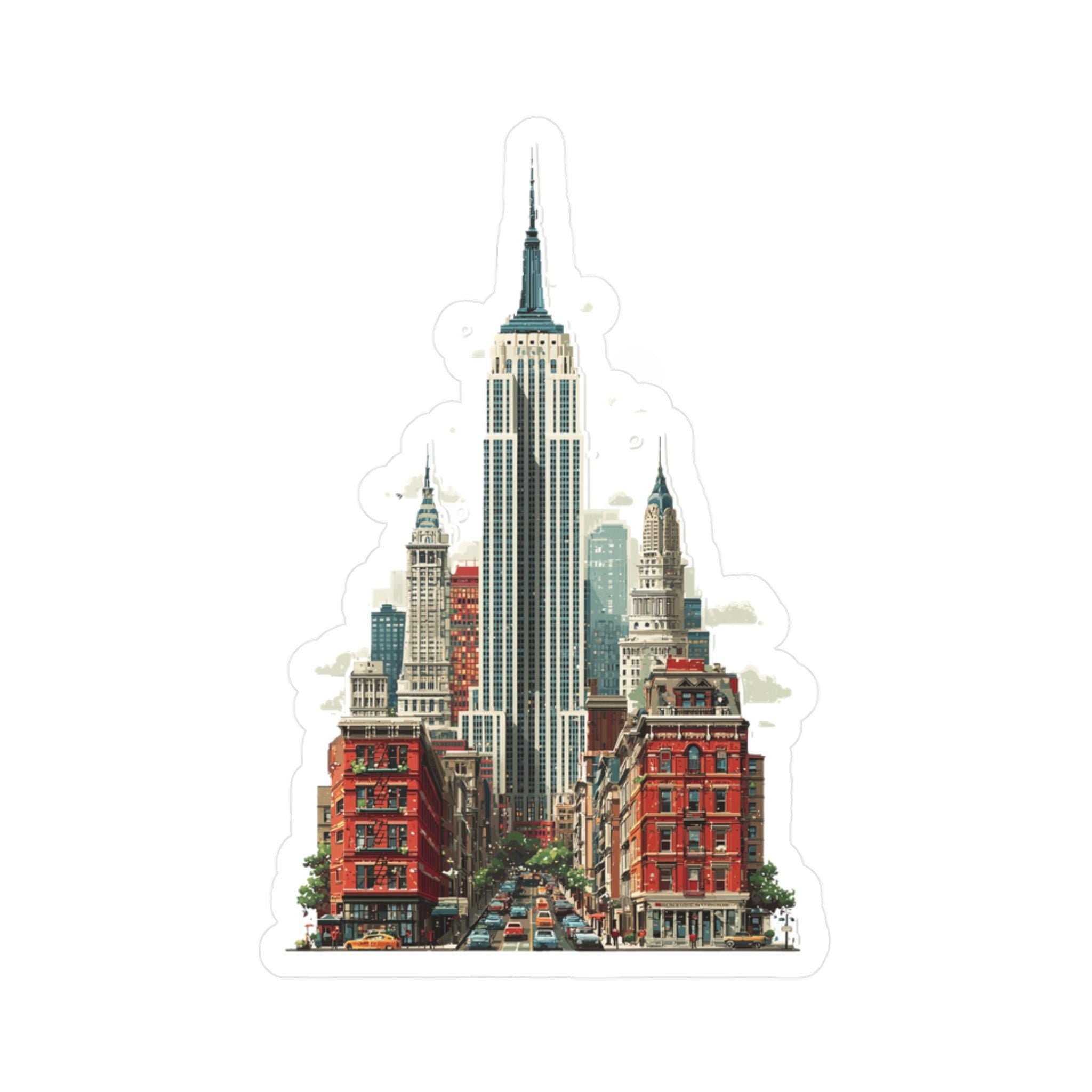 Empire State Building Sticker - New York Souvenir