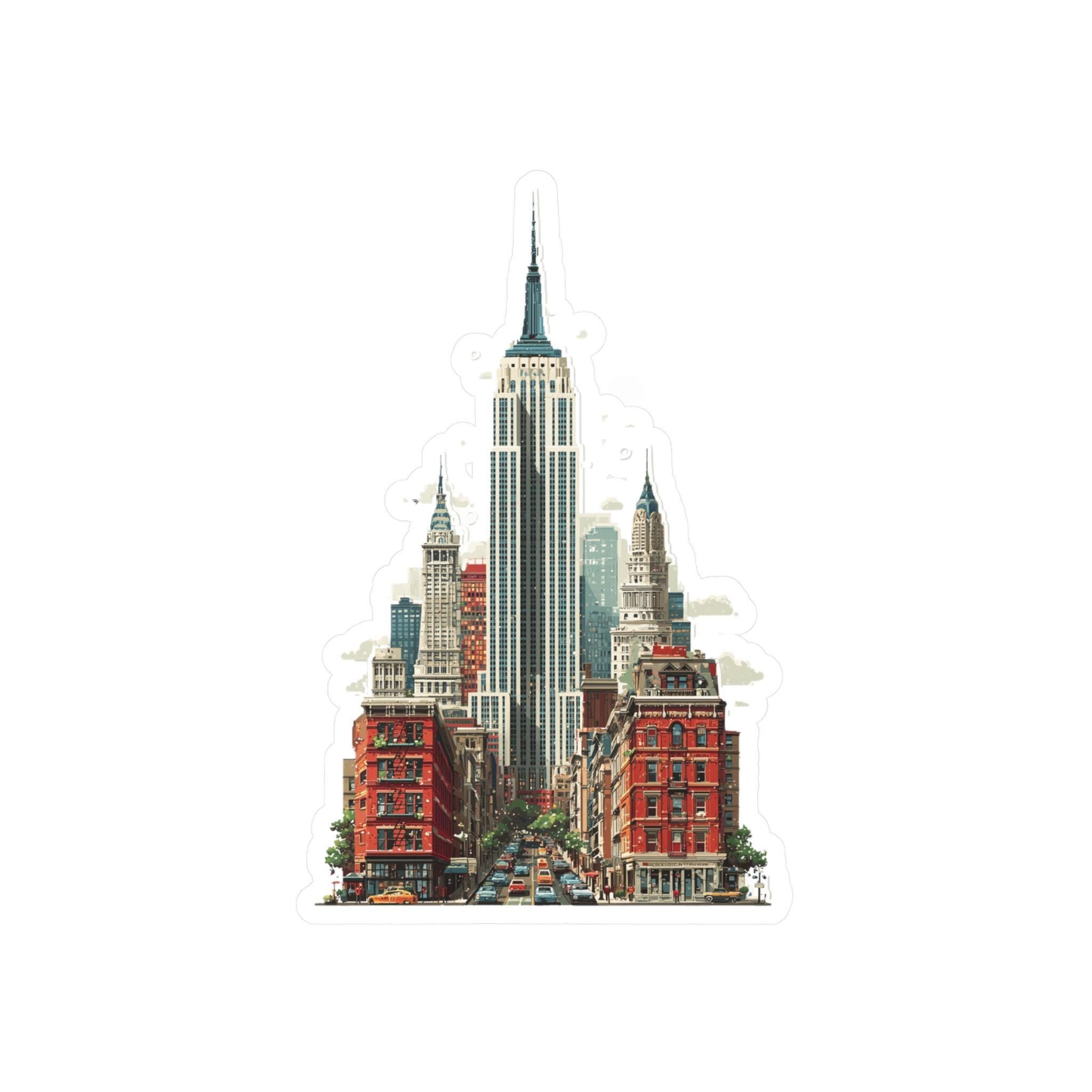 Empire State Building Sticker - New York Souvenir