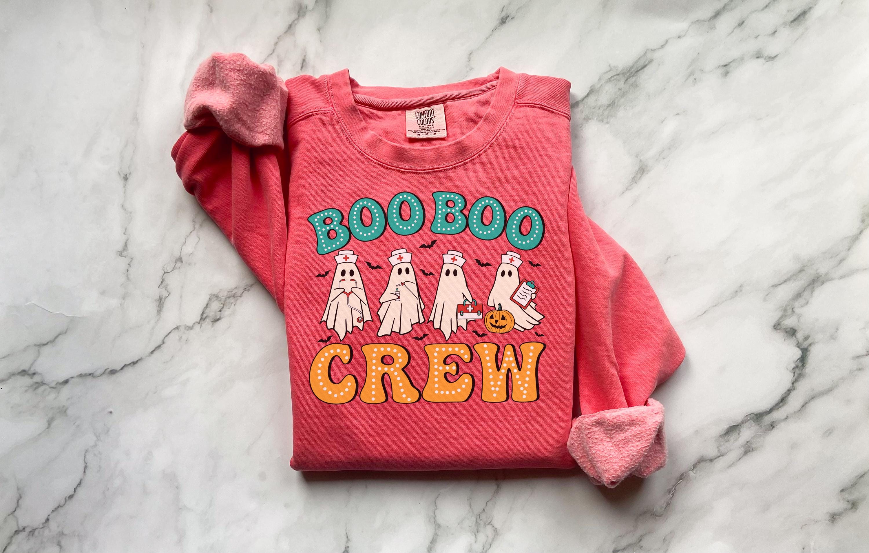 Boo Boo Crew Nurse Shirt For Halloween Season, Cute Scary desgin, Gift Idea for Nurse & healthcare crew