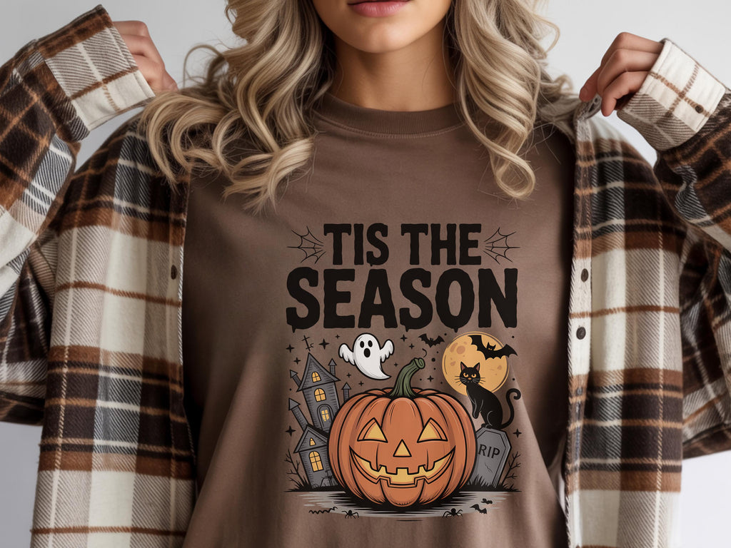 Funny Halloween Nurse Sweatshirt: Spooky Ghost, Pumpkin Fall Shirt