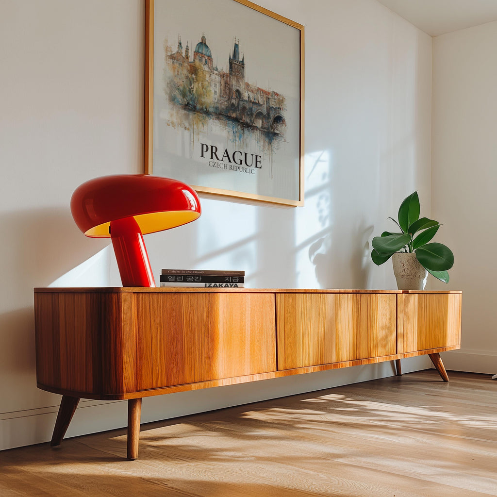 Prague Czech Republic Poster, Watercolor Wall Art Print, Custom Travel, World Locations Keepsake Gift