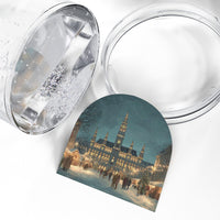 Vienna Rathausplatz Snow Globe, Christmas Personalized Gift, Custom Festive Market Souvenir Keepsake Dome
