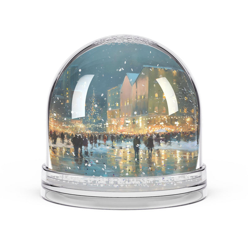 Pittsburgh Snow Globe, Pennsylvania Christmas Personalized Gift, Custom Festive Market Souvenir Keepsake Dome