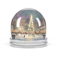 Detroit Snow Globe, Michigan Christmas Personalized Gift, Custom Festive Market Souvenir Keepsake Dome