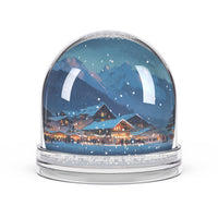 Interlaken Snow Globe, Switzerland Christmas Personalized Gift, Custom Festive Market Souvenir Keepsake Dome