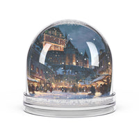 Quebec City Snow Globe, Canada Christmas Personalized Gift, Custom Festive Market Souvenir Keepsake Dome