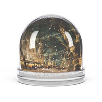 Savannah Snow Globe, Georgia Christmas Personalized Gift, Custom Festive Market Souvenir Keepsake Dome