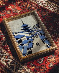 Kyoto Japan Wall Art Print, Pop Art Modern Poster Japanese Travel gift