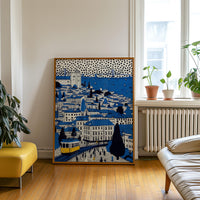 Lisbon portugal Print, Pop Art Modern Wall Art Poster Travel gift Portuguese