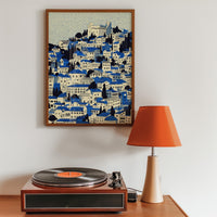 Dubrovnik Croatia Wall Art Print, Poster, Pop Art Modern Travel gift