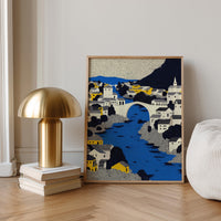 Mostar Bosnia Herzegovina Print, Pop Art Modern Wall Art Poster Travel gift