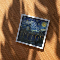 Toronto Canada Starry Night Wall Art, Van Gogh Print, Travel Gift Home Decor