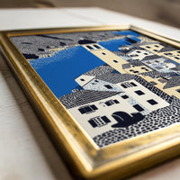 Kotor Montenegro Wall Art Print, Pop Art Modern Poster Japanese Travel Gift Canvas