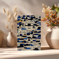 Vilnius Lithuania Greeting Card, Scandinavian Style Minimal Travel Illustration Blank Card Art Gift