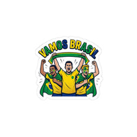 Vamos Brasil Sticker | Soccer Championship, Country Pride, Retro Fans
